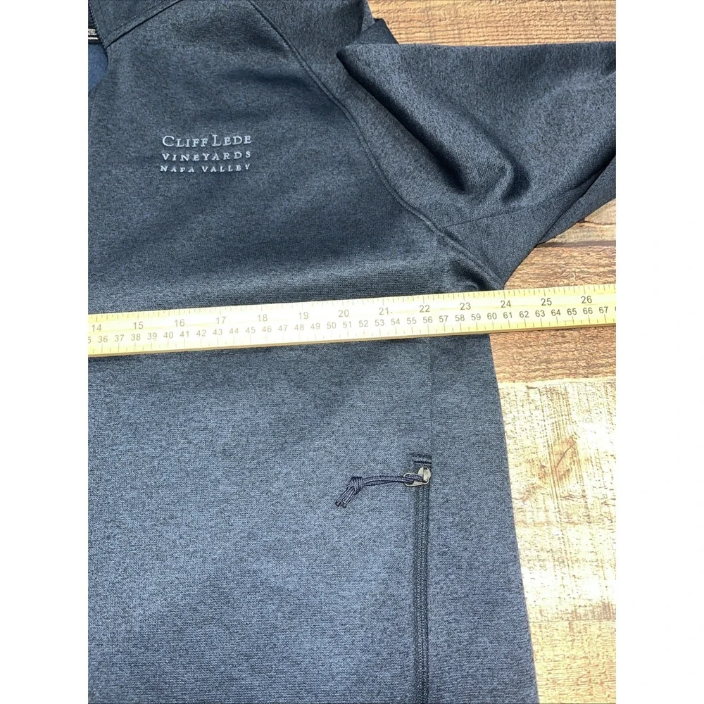 The North Face Men's Blue‎ Long Sleeve Logo Zip Up Jacket Size XL (2122)